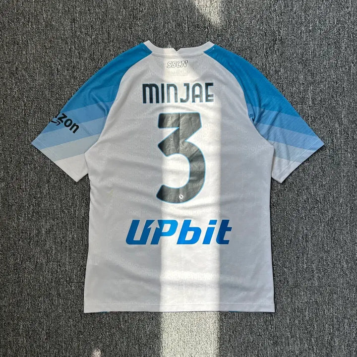 [BUNJANG] EA7 Kim Min-jae Napoli 22-23 Scudetto Celebration Game Jersey XL / EA7 22-23 김민재 나폴리 페이스 게임 우승 기념 유니폼