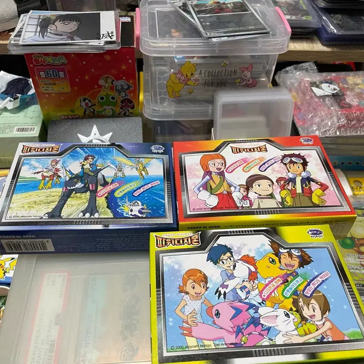 [BUNJANG] Digimon Bank Game 7-Piece Set / 고전 디지몬 은행놀이 7종
