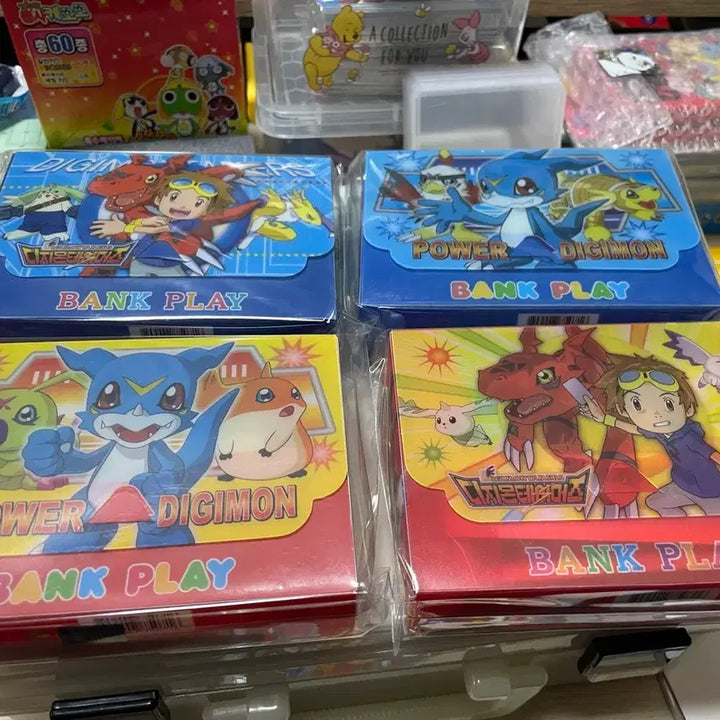 [BUNJANG] Digimon Bank Game 7-Piece Set / 고전 디지몬 은행놀이 7종