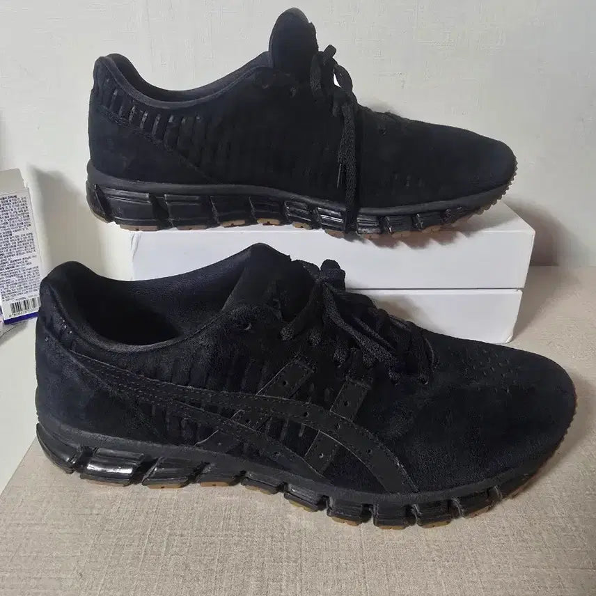[BUNJANG] Asics Gel Quantum 360 4 LE Black Sneakers / 아식스 젤 퀀텀 360 4 LE 블랙검