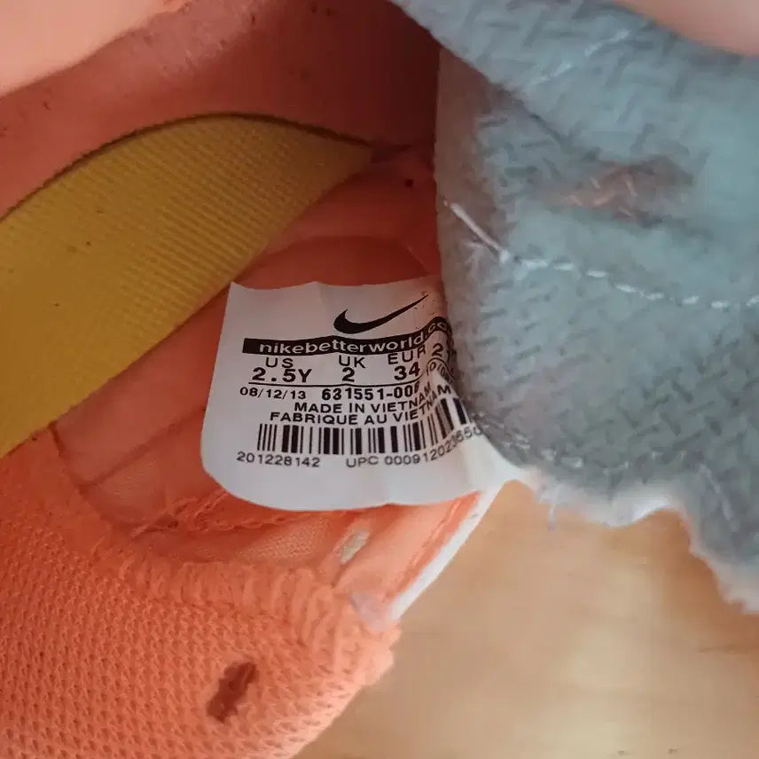 [BUNJANG] Nike Soccer Cleats Grey/Orange 215 / 나이키 축구화 회색/오렌지 215
