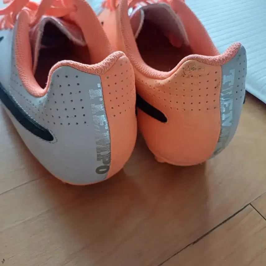 [BUNJANG] Nike Soccer Cleats Grey/Orange 215 / 나이키 축구화 회색/오렌지 215
