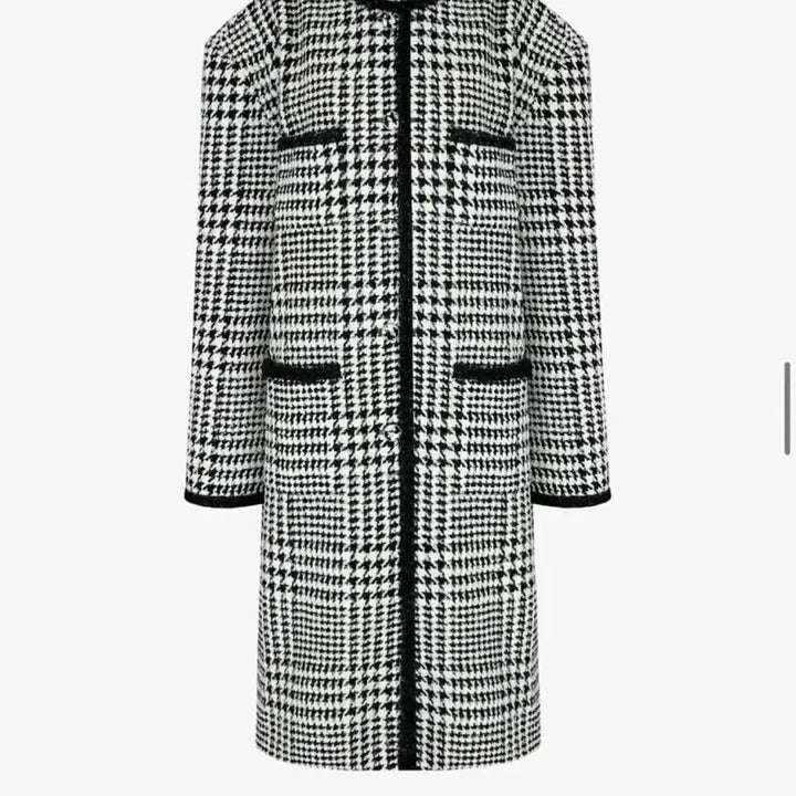 [BUNJANG] Lange More Long Tweed Coat / 랑거 모어 롱 트위드 코트
