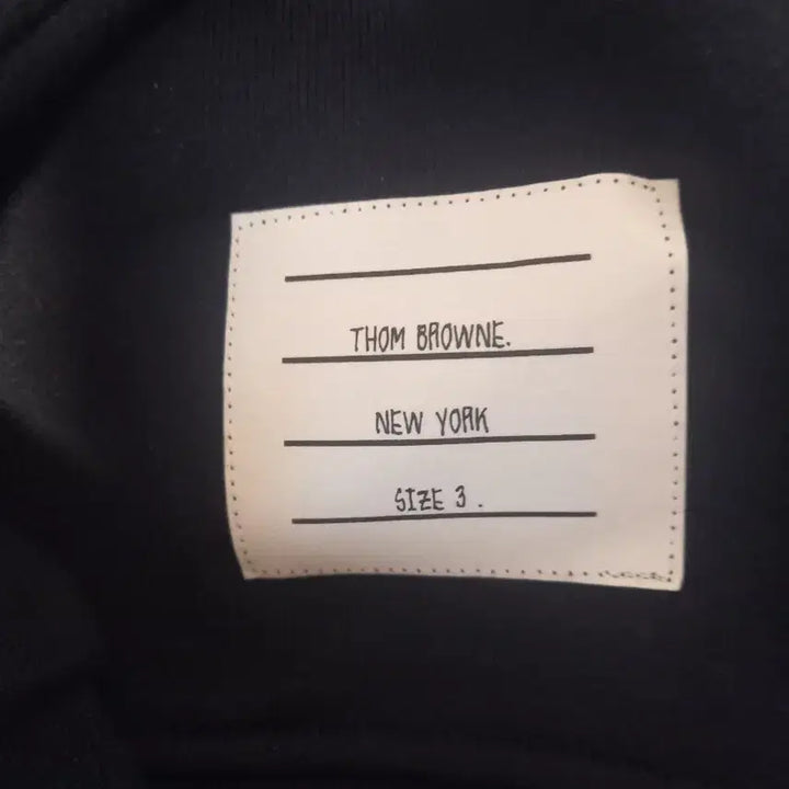 [BUNJANG] Thom Browne Navy Tri-Stripe Hoodie / 톰브라운 네이비 삼선 후드집업 3