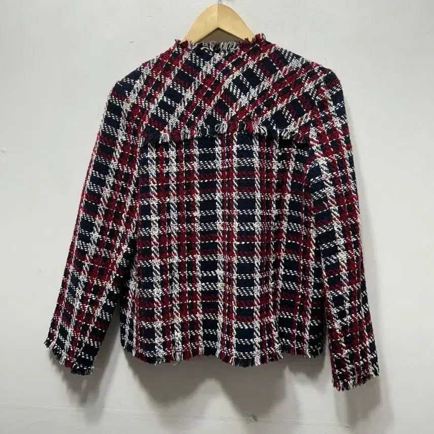 [BUNJANG] Econt Tweed Check Jacket 55 / Econt 트위드 체크 자켓 55
