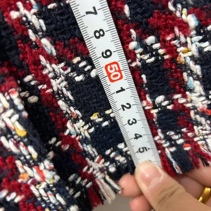 [BUNJANG] Econt Tweed Check Jacket 55 / Econt 트위드 체크 자켓 55