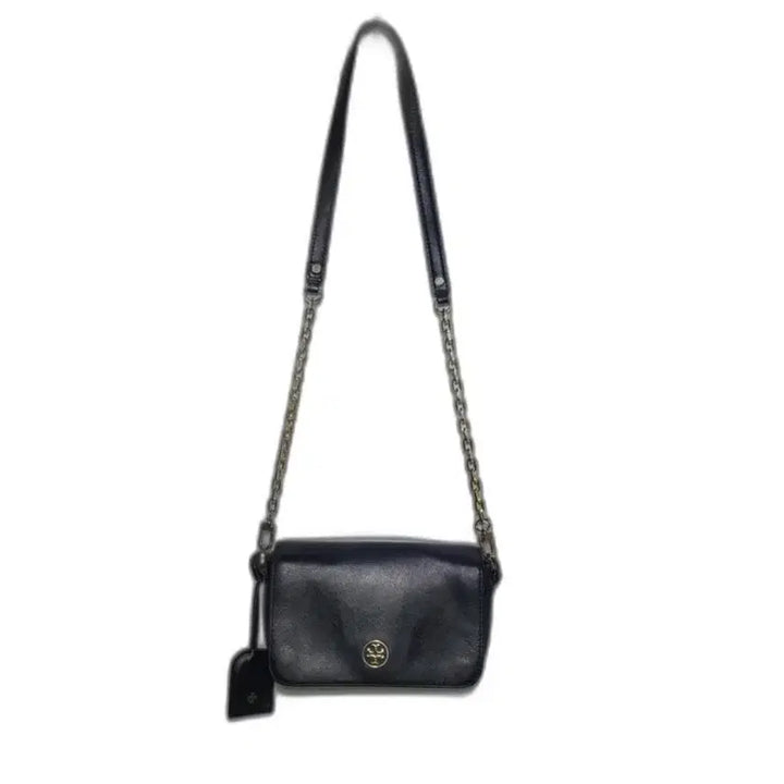[BUNJANG] TORY BURCH Mini Shoulder and Crossbody Bag / TORY BURCH 토리버치 금장체인장식 미니 숄더 엔 크로스백