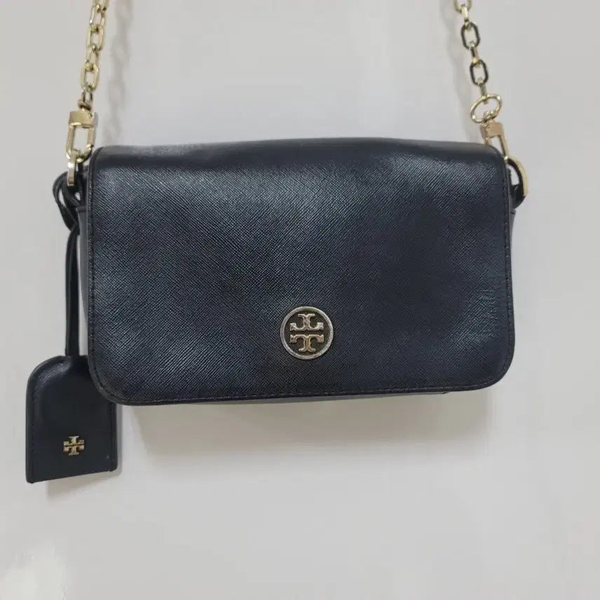[BUNJANG] TORY BURCH Mini Shoulder and Crossbody Bag / TORY BURCH 토리버치 금장체인장식 미니 숄더 엔 크로스백