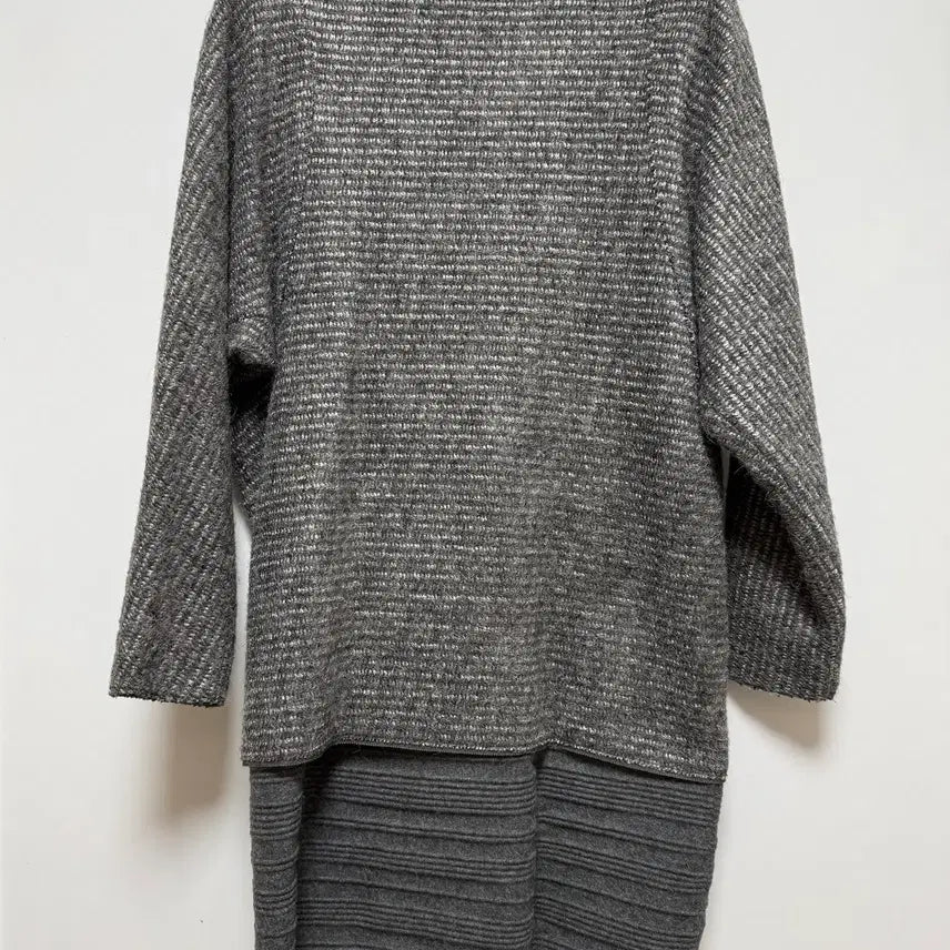 [BUNJANG] Lanvin Collection Gray Silver Dress / Lanvin Collection 원피스 (차콜&amp;그레이&amp;실버)