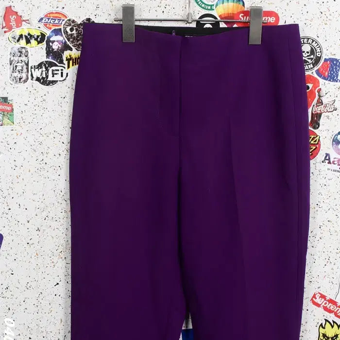 [BUNJANG] Zara Purple Simple Slacks Pants Women&
