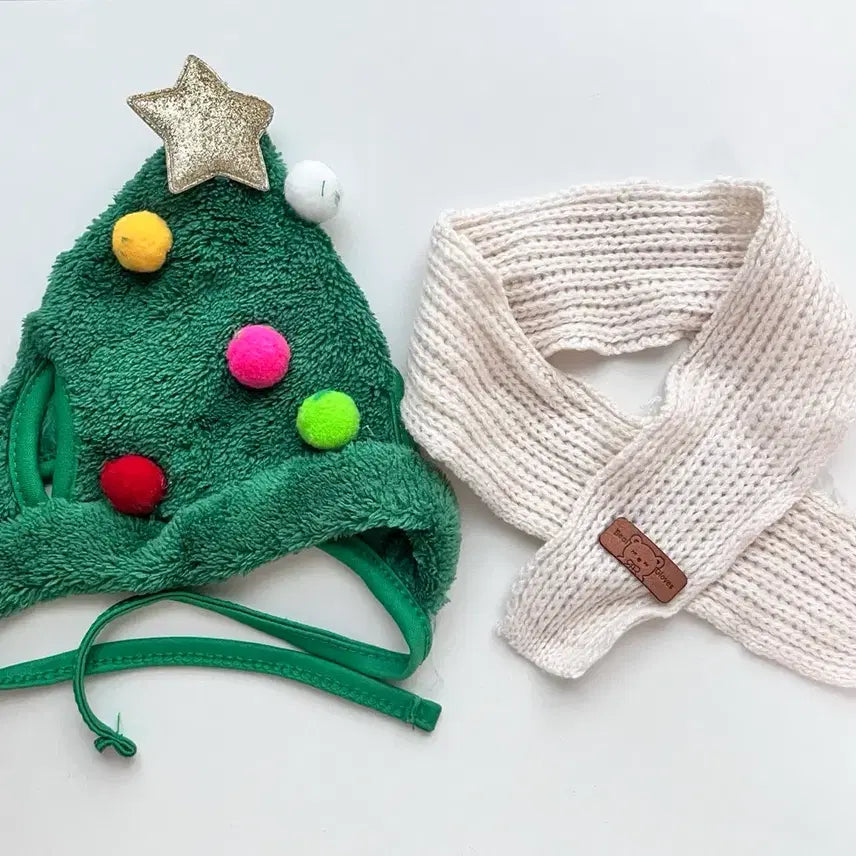 [BUNJANG] 20cm Christmas Doll Outfit Set / 20cm 크리스마스 인형 의상 세트