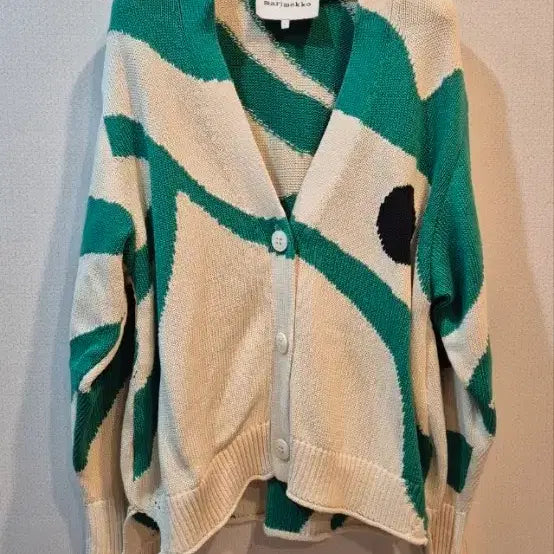 [BUNJANG] Marimekko Pattern Cardigan / 마리메꼬 가디건