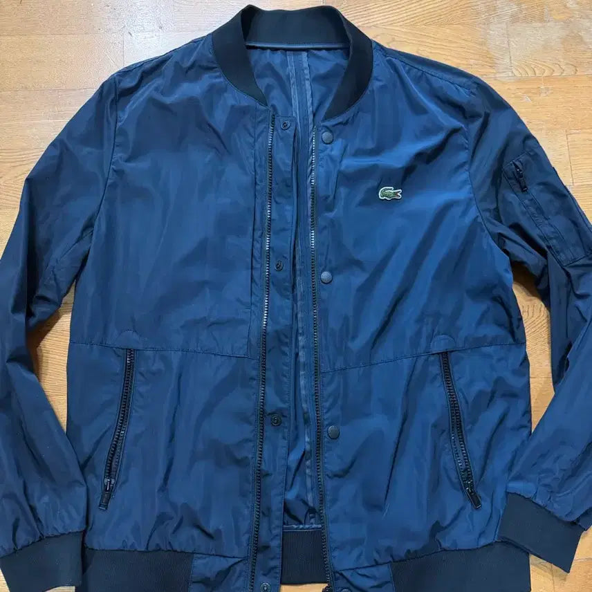 [BUNJANG] Lacoste MA-1 Lightweight Windbreaker Jacket / 라코스테 ma-1블루종 경량 바람막이