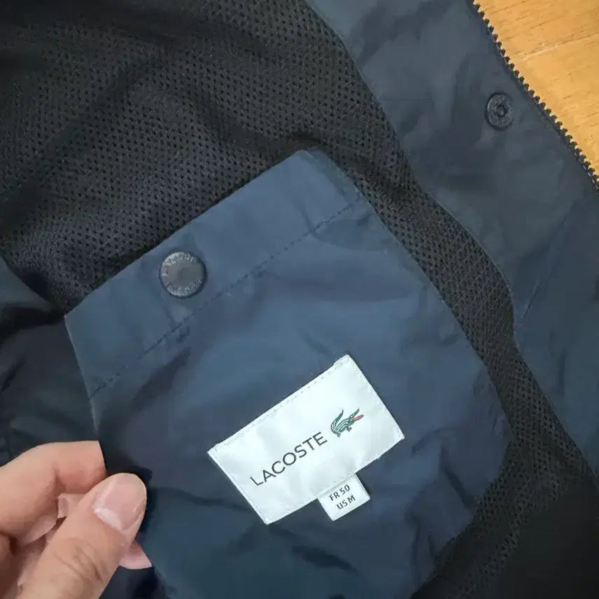 [BUNJANG] Lacoste MA-1 Lightweight Windbreaker Jacket / 라코스테 ma-1블루종 경량 바람막이