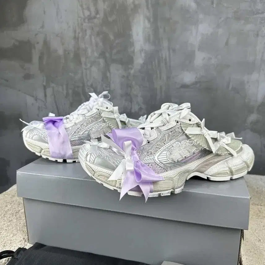 [BUNJANG] Balenciaga Ribbon Daily Sneakers 38 / 발렌시아가 리본 데일리 스니커즈 38