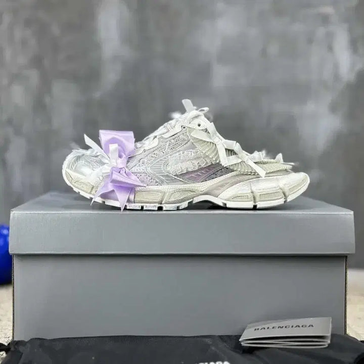 [BUNJANG] Balenciaga Ribbon Daily Sneakers 38 / 발렌시아가 리본 데일리 스니커즈 38
