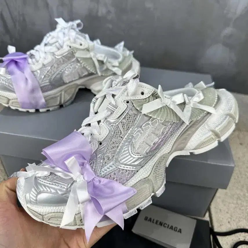 [BUNJANG] Balenciaga Ribbon Daily Sneakers 38 / 발렌시아가 리본 데일리 스니커즈 38
