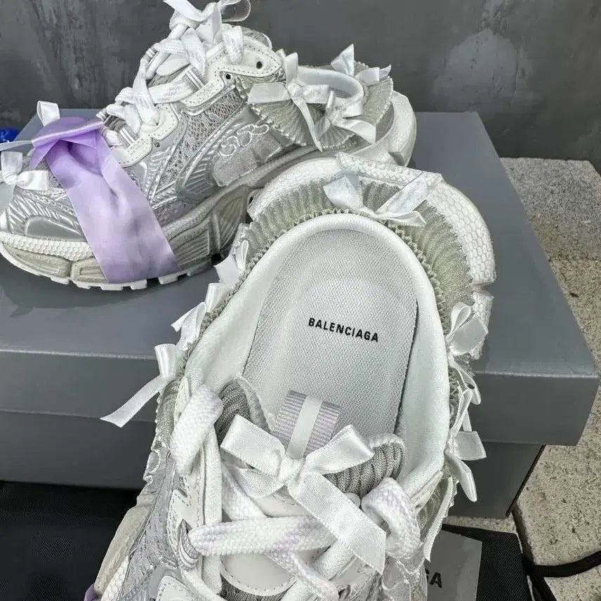 [BUNJANG] Balenciaga Ribbon Daily Sneakers 38 / 발렌시아가 리본 데일리 스니커즈 38