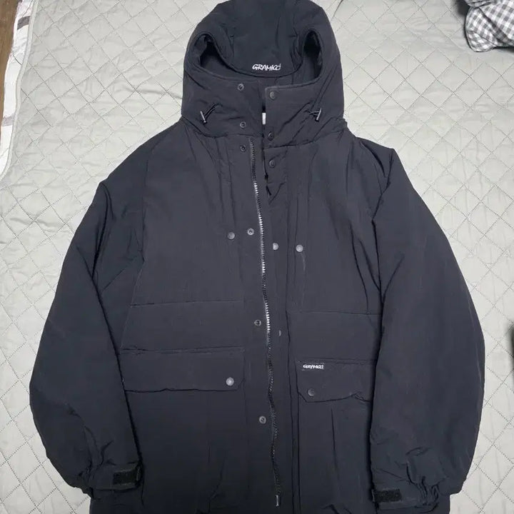 [BUNJANG] Gramicci Padded Mountain Parka Black / [L] 그라미치 패디드 마운틴 파카 블랙