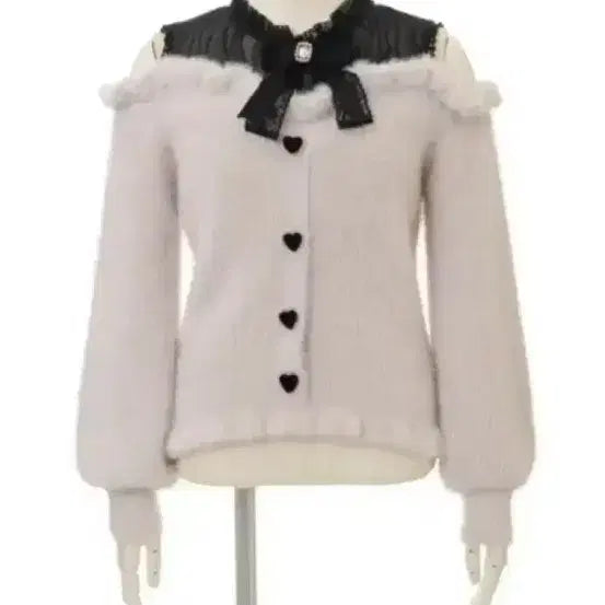 [BUNJANG] LIZLISA Angora Knit Cardigan Pink/Green / 리즈리사 앙고라니트 핑검 택없 양산형양지뢰지뢰계