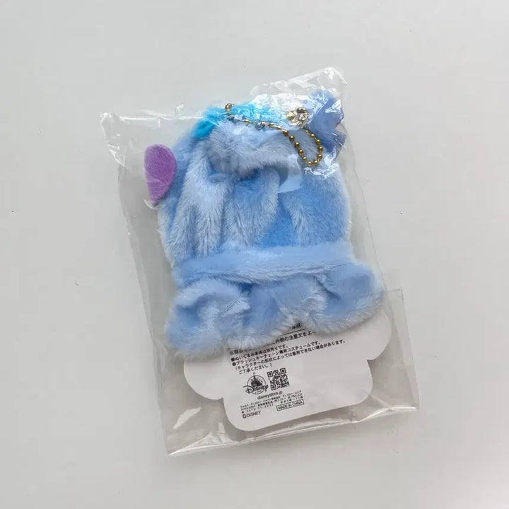 [BUNJANG] Stitch Doll Outfit Furry Hat Jumpsuit / 10cm 인형옷 스티치 털모자 우주복