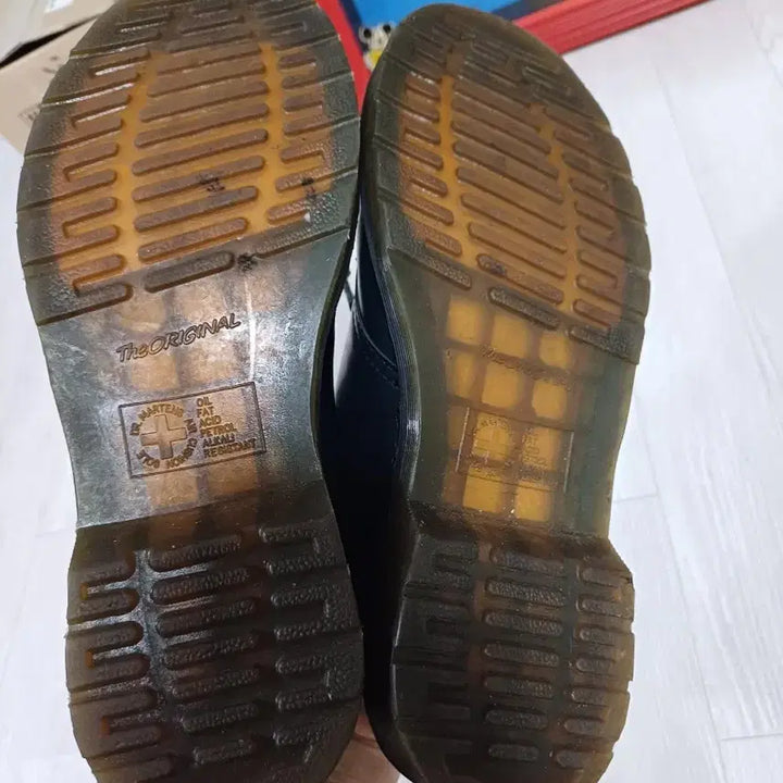 [BUNJANG] Dr. Martens 3-Hole Navy Shoes / 닥터마틴 스무스 3홀 네이비 UK6 250사이즈