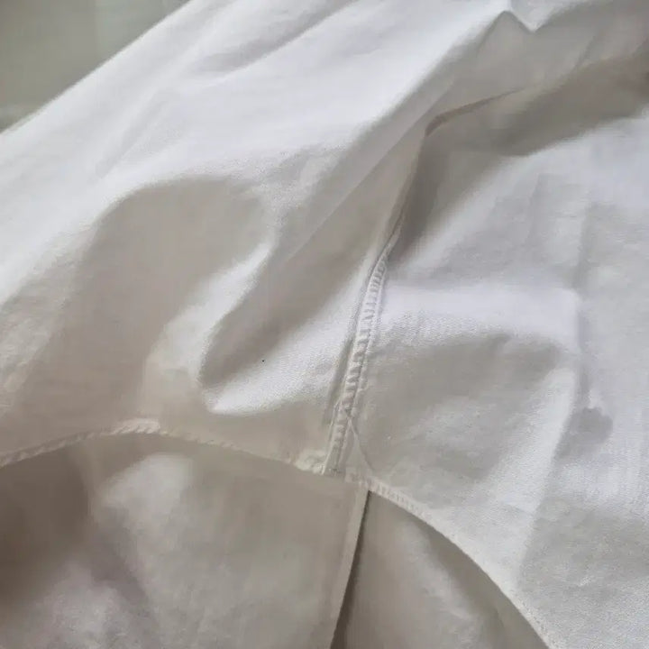 [BUNJANG] Comme des Garcons Red Heart White Shirt / 꼼데가르송 레드와펜 화이트 셔츠