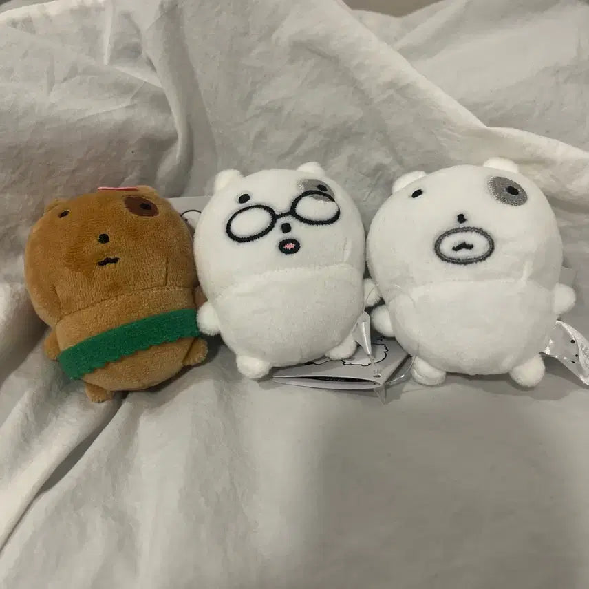 [BUNJANG] 눈멍이 키링 3종 세트 (태닝, 안경, 체력 소진) / 눈멍이 키링 3종 세트 (태닝, 안경, 체력 소진)
