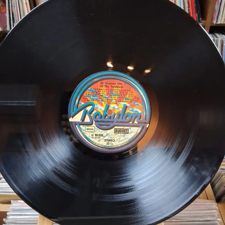 [BUNJANG] Yardbirds 20 Greatest Hits LP Album / 소장가치 야드버즈 20 Greatest Hits LP 음반