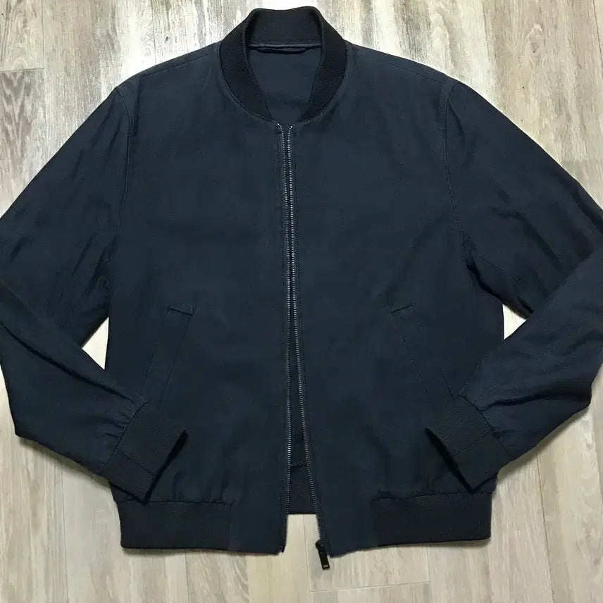 [BUNJANG] Cos Cotton Bomber Jacket - Navy / Cos 코스 코튼 봄버 자켓 48(L 100)사이즈 네이비