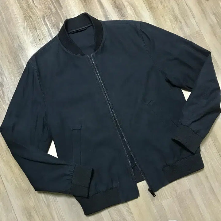 [BUNJANG] Cos Cotton Bomber Jacket - Navy / Cos 코스 코튼 봄버 자켓 48(L 100)사이즈 네이비