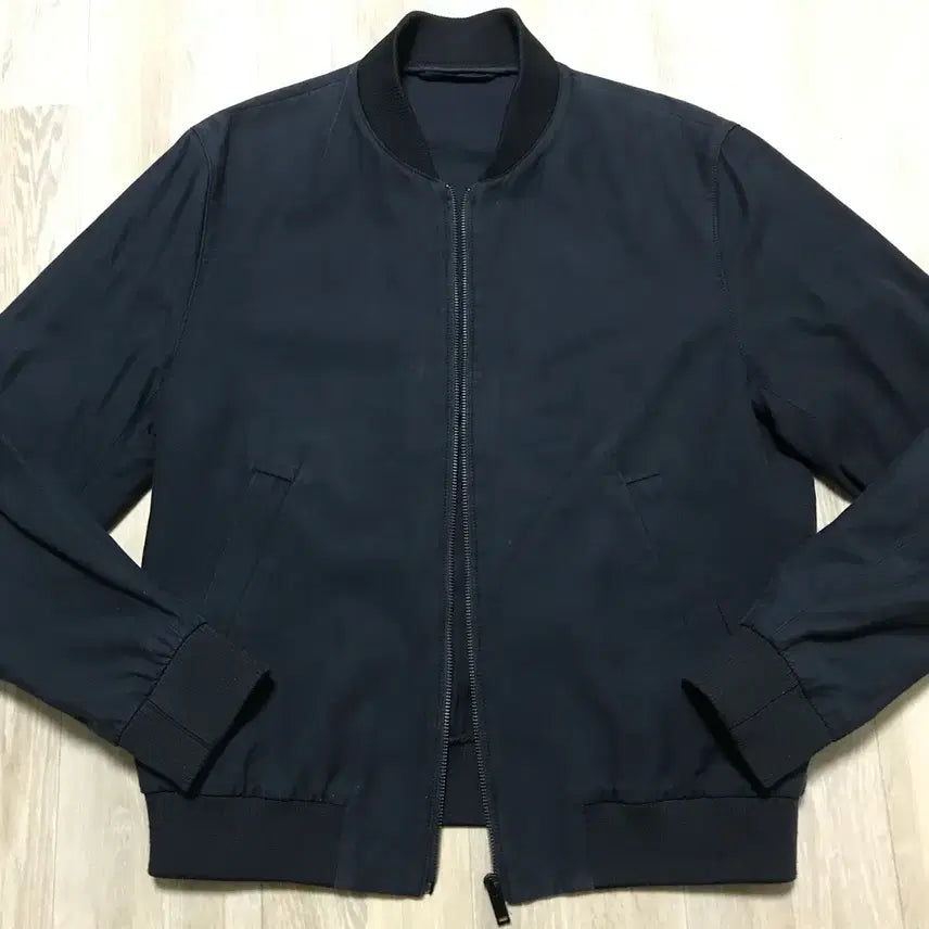 [BUNJANG] Cos Cotton Bomber Jacket - Navy / Cos 코스 코튼 봄버 자켓 48(L 100)사이즈 네이비