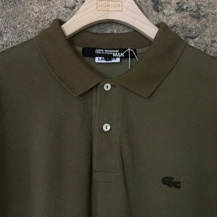 [BUNJANG] JUNYA WATANABE MAN x Lacoste AD2006 Pique Polo Shirt / 정품 JUNYA WATANABE MAN  AD2006