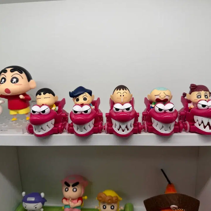 [BUNJANG] Crayon Shin-chan Bicycle Gacha Full Set / 짱구 붕붕카, 자전거 가챠 풀세트 팝니다