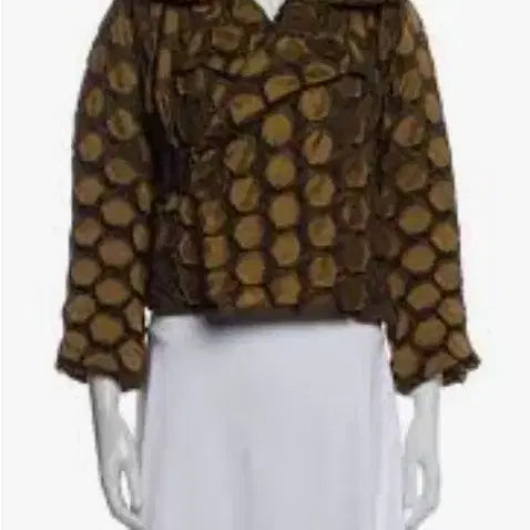 [BUNJANG] Issey Miyake Hexagonal Pleats Crop Jacket / 이세이미야케 육각 플리츠 크롭자켓