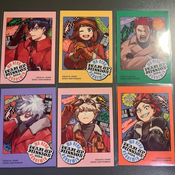 [BUNJANG] My Hero Academia Shonen Jump Sticker Set / 히로아카 나히아 최강점프 부록 스티커