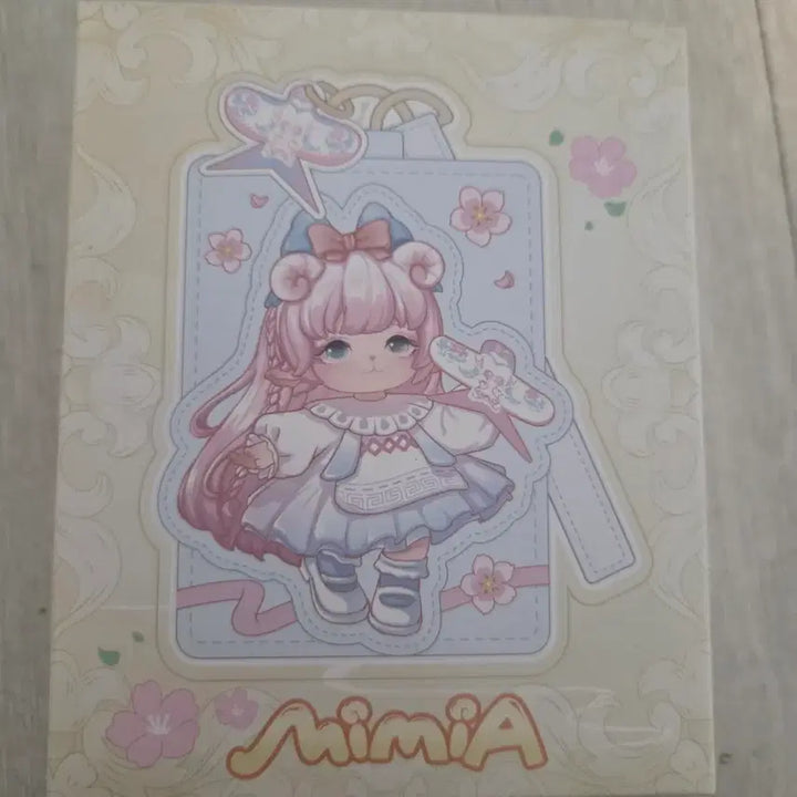 [BUNJANG] Mijuan Mimia Kuji Blue Card Wallet / [정품] 미주안 미미아 쿠지 블루 카드지갑