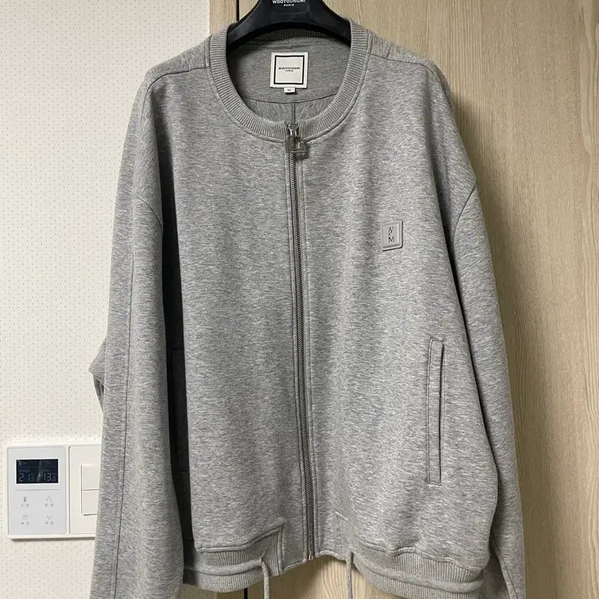 [BUNJANG] Wooyoungmi 25SS Zip-up Cardigan Grey / 우영미 25ss 집업 가디건 그레이, 52사이즈