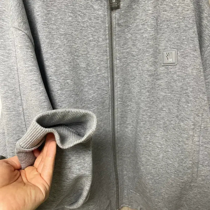 [BUNJANG] Wooyoungmi 25SS Zip-up Cardigan Grey / 우영미 25ss 집업 가디건 그레이, 52사이즈
