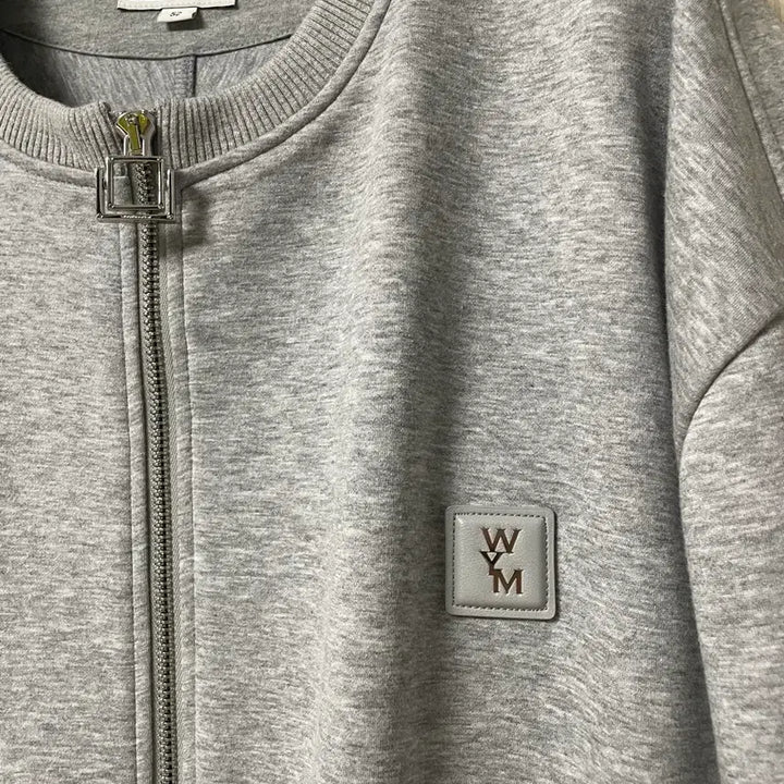 [BUNJANG] Wooyoungmi 25SS Zip-up Cardigan Grey / 우영미 25ss 집업 가디건 그레이, 52사이즈