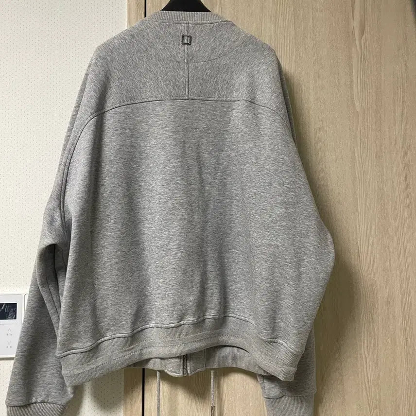[BUNJANG] Wooyoungmi 25SS Zip-up Cardigan Grey / 우영미 25ss 집업 가디건 그레이, 52사이즈