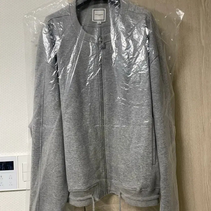 [BUNJANG] Wooyoungmi 25SS Zip-up Cardigan Grey / 우영미 25ss 집업 가디건 그레이, 52사이즈