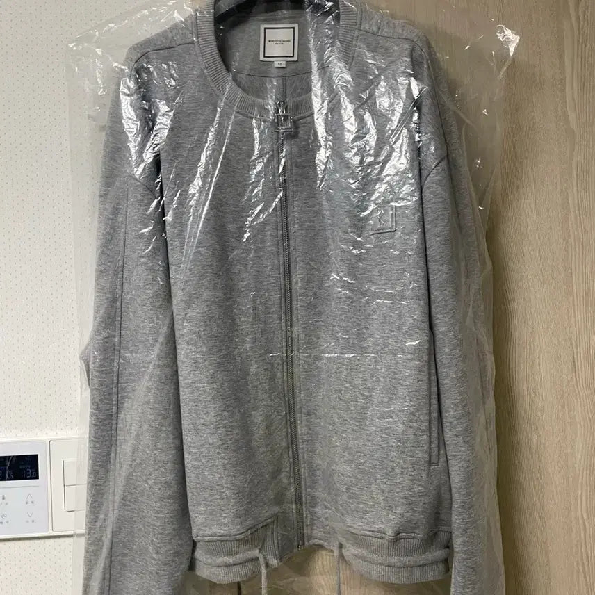 [BUNJANG] Wooyoungmi 25SS Zip-up Cardigan Grey / 우영미 25ss 집업 가디건 그레이, 52사이즈