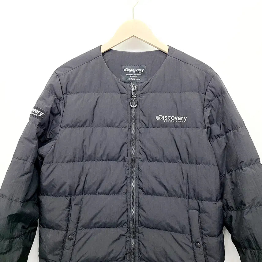 [BUNJANG] Discovery Pictor U Goose Down Lightweight Padded Jacket Black 95 / 디스커버리 픽토르U 구스다운 경량패딩 블랙 95