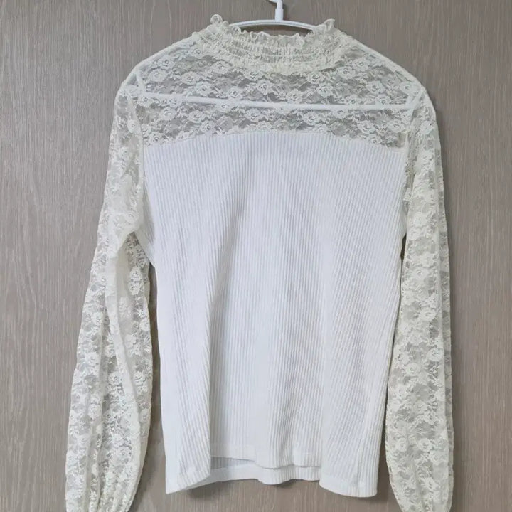 [BUNJANG] Wego Lace T-Shirt / 일본 wego 레이스 티셔츠