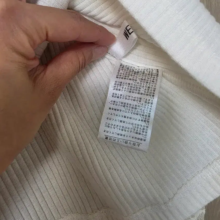 [BUNJANG] Wego Lace T-Shirt / 일본 wego 레이스 티셔츠