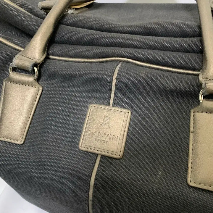 [BUNJANG] Lanvin Shoulder Strap Boston Bag Vintage Tote Bag Unisex / 랑방 숄더 스트랩 빅 보스턴백 빈티지 가방 토트백 남녀공용