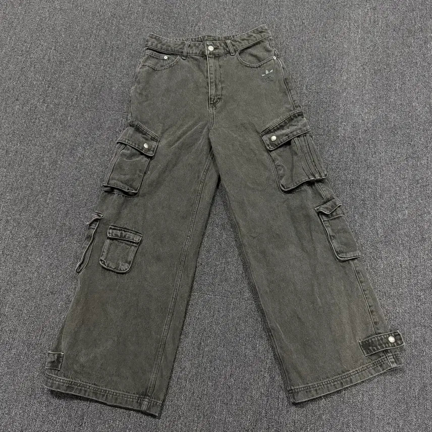 [BUNJANG] Adidas Denim Cargo Pants / 아디다스 데님 카고팬츠