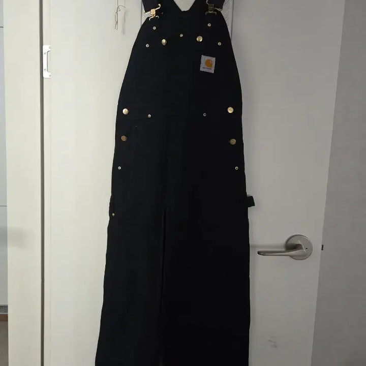 [BUNJANG] Carhartt Navy Cotton Bib Overalls / 칼하트 네이비 오버롤 팬츠
