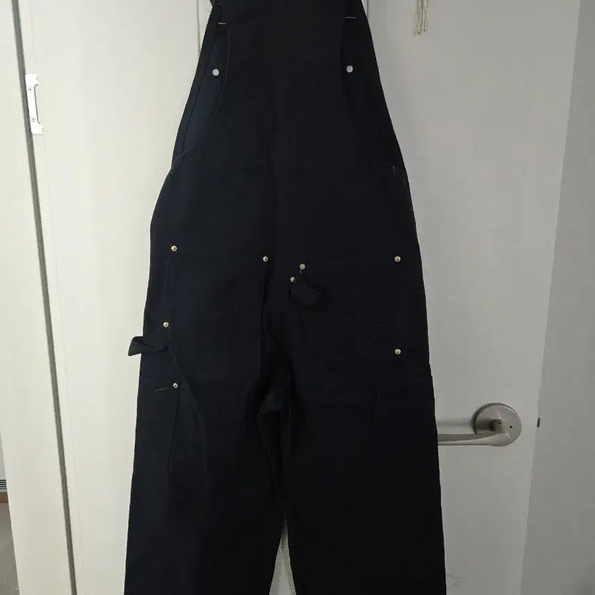 [BUNJANG] Carhartt Navy Cotton Bib Overalls / 칼하트 네이비 오버롤 팬츠
